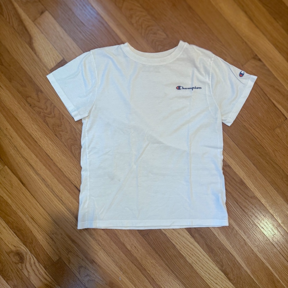 Champion Women’s Classic White Tee SM